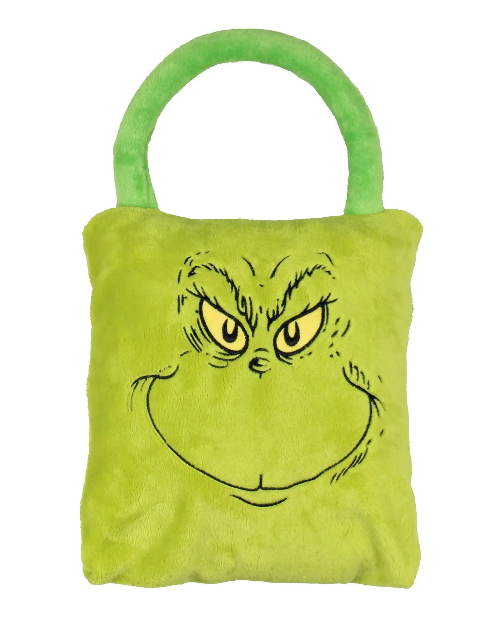 Dr. Seuss How the Grinch Stole Christmas Holiday Tote Fleece Throw Blanket - 40" x 39"