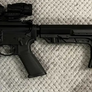 HUAPUDA Nylon Rubber Strap Hand Rest MTF Stock Nylon Backrest Model Toy, MTF Brace Toy Tactical Tool