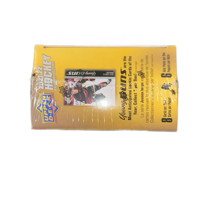 Upper Deck 2021/22 EXTENDED Series Hockey Factory Sealed Blaster Box with Bonus Pack Inside Collect Young Guns Rookie Cards