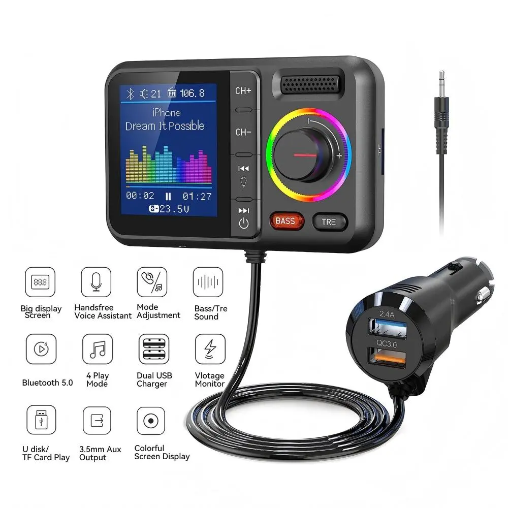 FM-5.0 FM Transmitter & Adapter