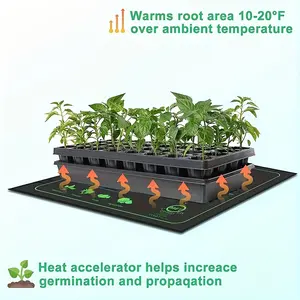 Boost Your Garden with This Waterproof Seedling Heat Mat! 🌱 Perfect for Indoor Gardening & Greenhouses – 120V for Ideal Seed Starting, Rooting, Germination Mat, Heating Mat, Heating Element