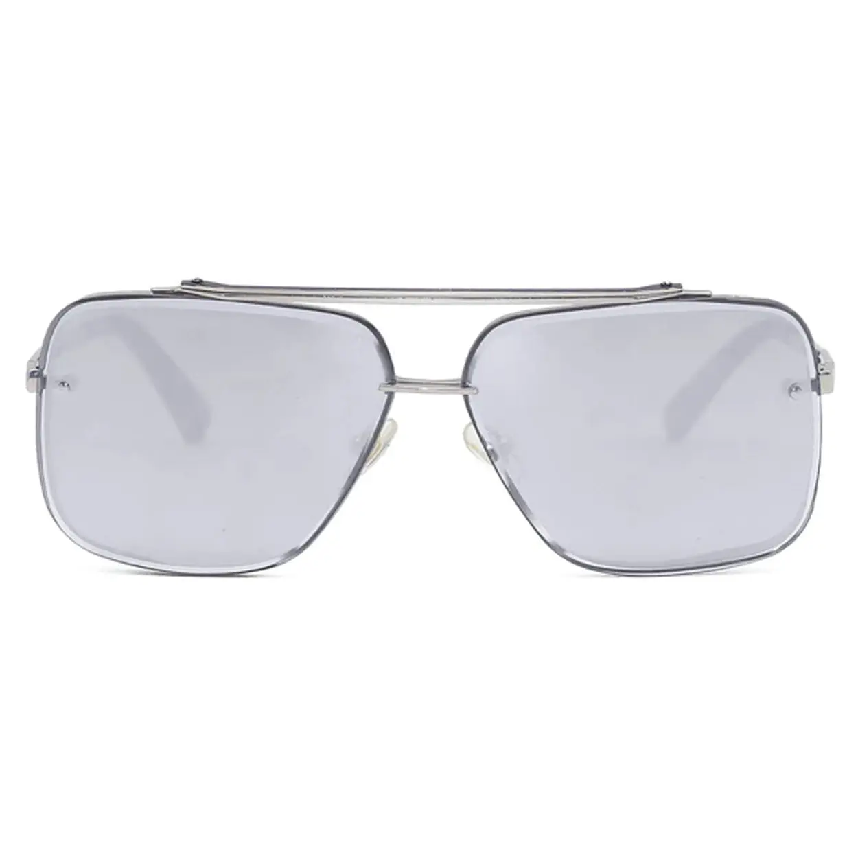 Bella - Mirrored Chrome-Silver - Tangle Free Aviator Sunglasses - Certified Shatter-Resistant Lenses - UV400 - For Women & Men