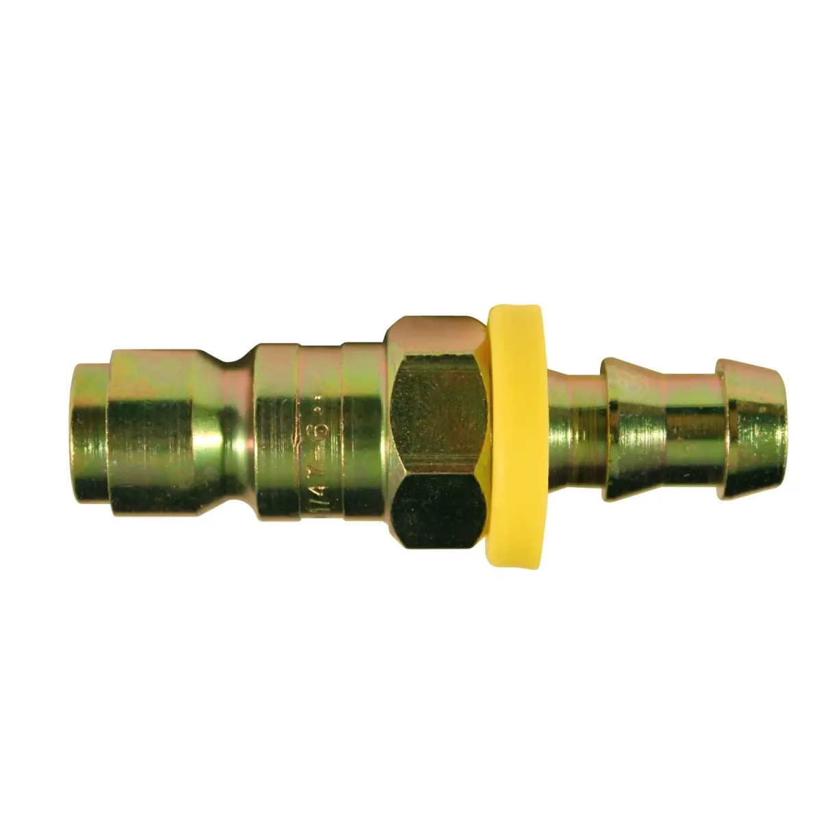Milton P-Style Push-On Type Lock Plug (1747-6), 3/8" Hose Barb Hose Fitting, High Temp Res. 250°F, 300 PSI, for Automotive Use