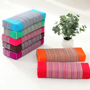 Cervical Pillow Cotton Buckwheat Hull Pillow Core for Single Adult Neck Support