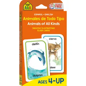 Bilingual Animals of All Kinds Flash Cards (Animales de Todo Tipo Tarjetas Ilustrativas)