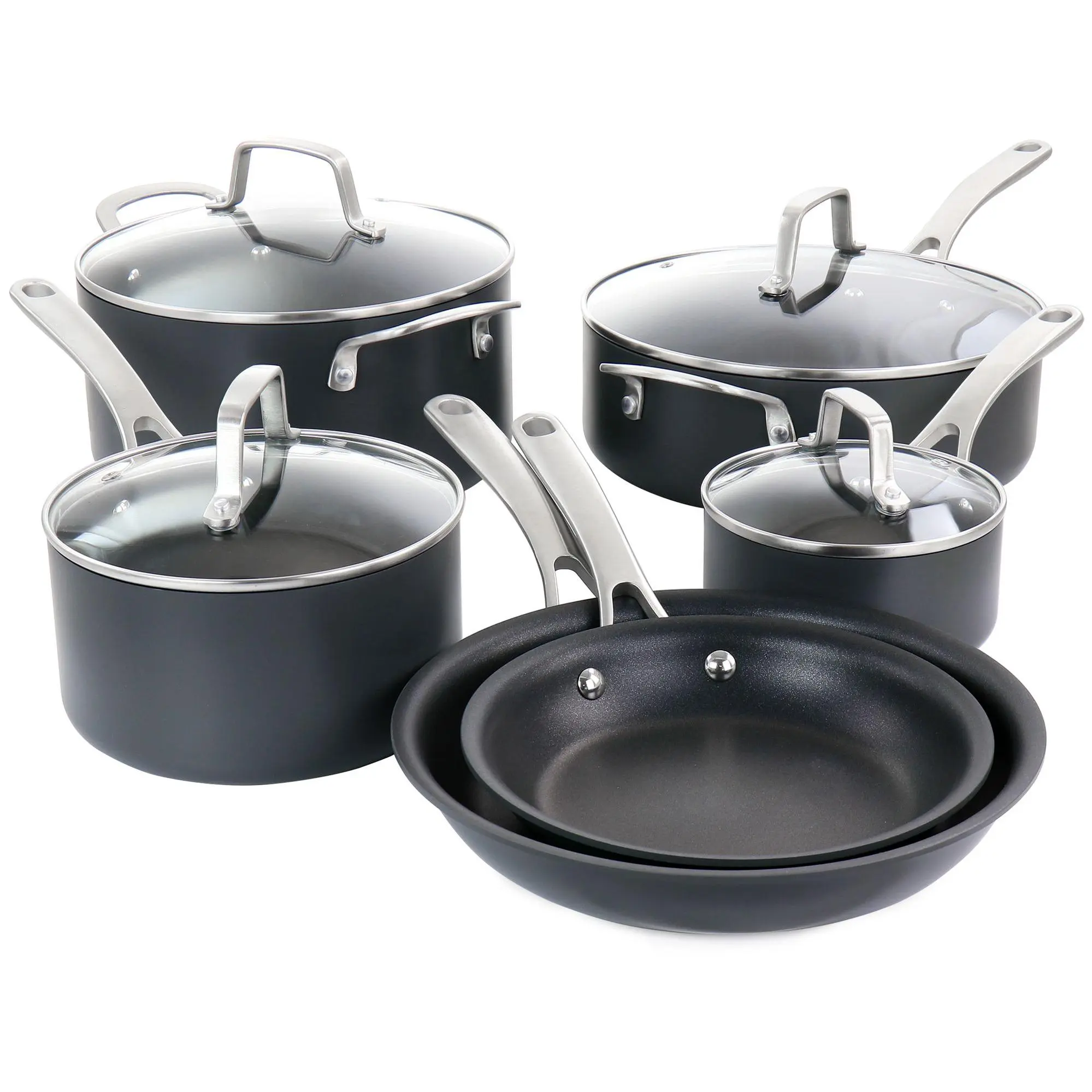 Martha Stewart 10 Piece Aluminum Cookware Set