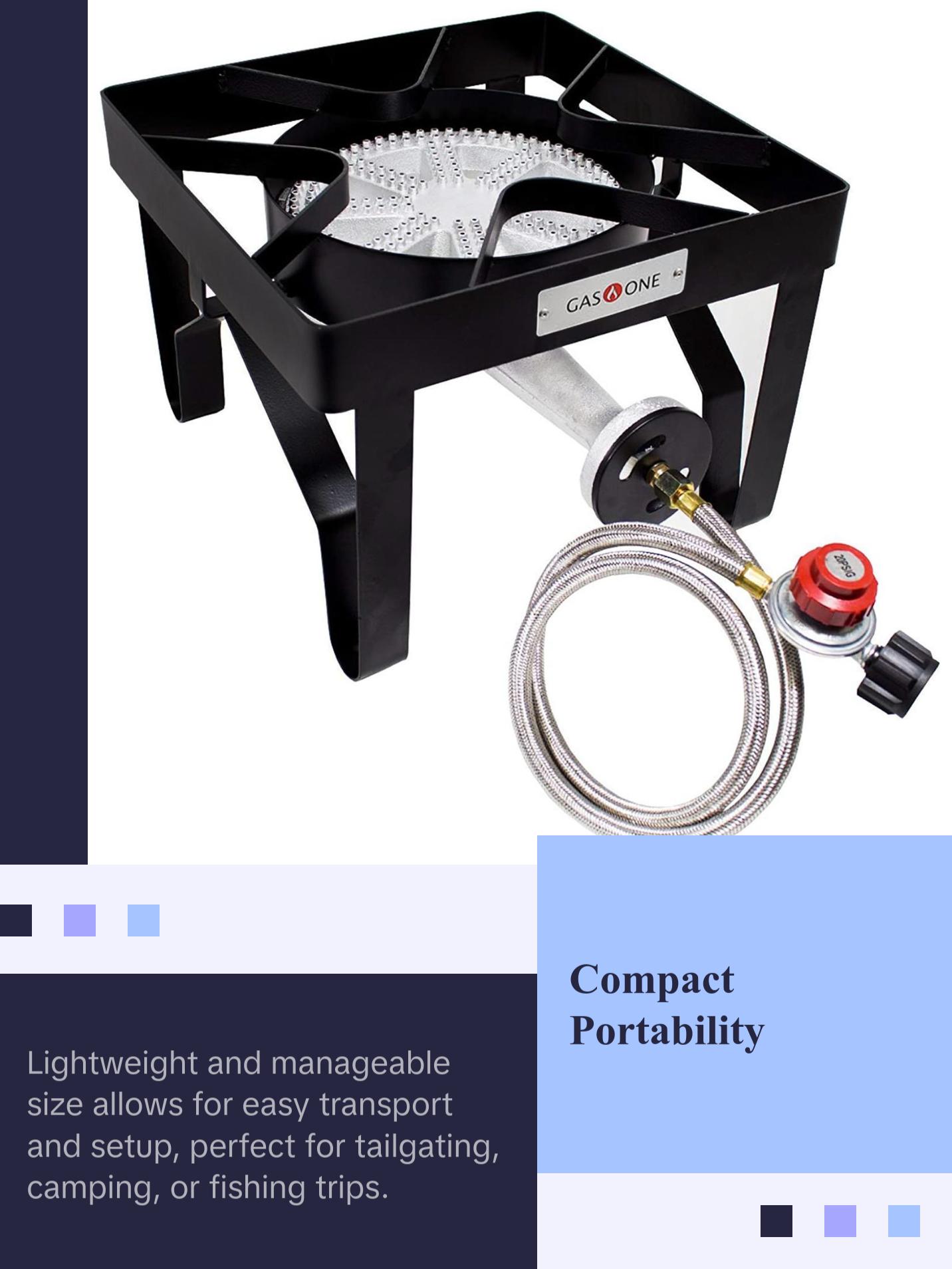 200,000 BTU HIGH PRESSURE PROPANE COOKER