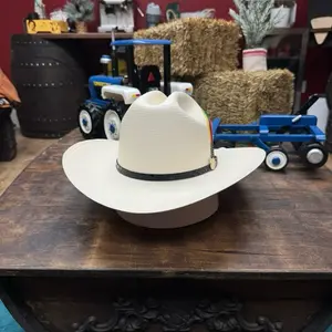 Stone 1000X EL Centenario chaparral 3 1/2” genuine hand woven straw sombrero