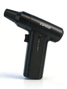 Conlilai Portable Air Duster | Solar & USB-C Charging | 6+6 Speed Modes | Outdoor Cleaning Tool