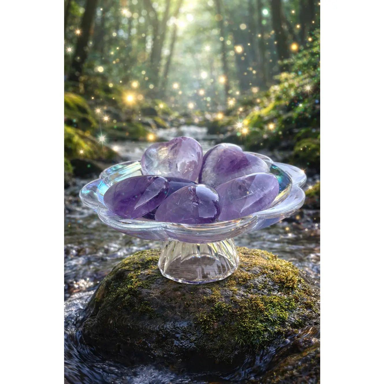 Amethyst Heart