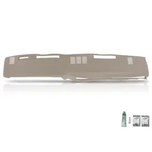 Soft TPE Dash Cover Beige Fit For 81-91 Chevrolet GMC C/K/R/V Truck/SUV Pickup