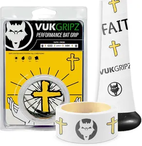 Faith Bat Grip Tape | Non-Slip Baseball & Softball Bat Grip with Faith-Inspired Designs for Game-Day Control