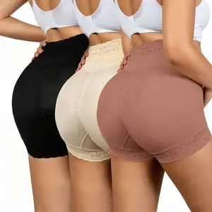 Women High Waist Lace Shapewear Briefs Faja, Tummy Control Butt Lifting Compression Underwear, Comfort Cotton Crotch Waist Trainer for Wedding Daily