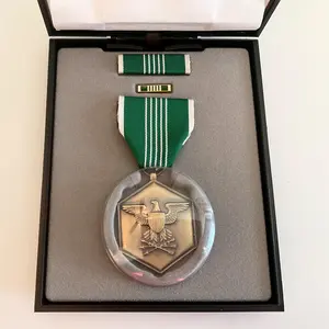 Vintage US Army Commendation Medal Set - Named to David F. Sloan
