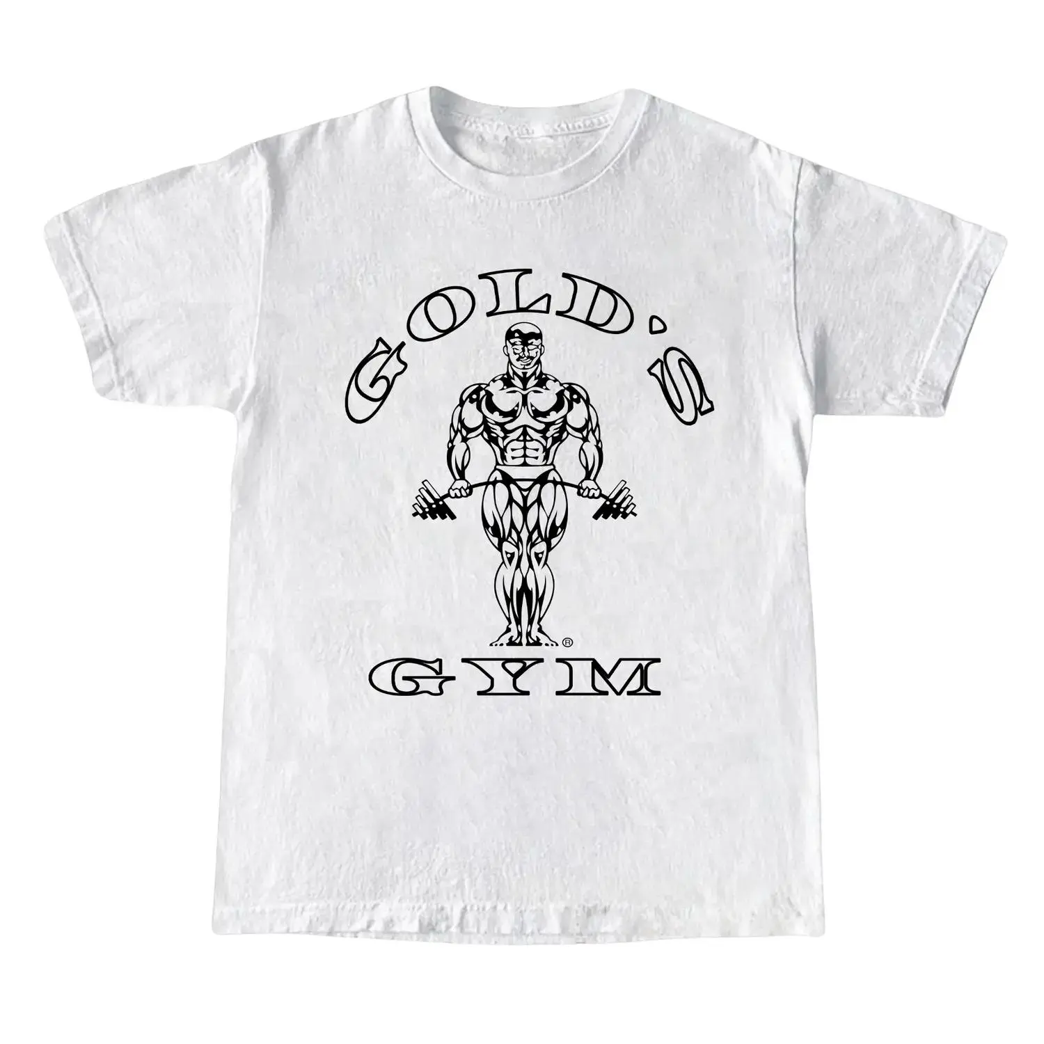Vintage 1990s Gym T-Shirt with Authentic Retro Graphics for 90s