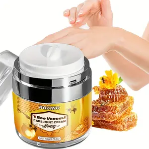 ROZINO  Honey Care Joint Cream - Moisturizing Easy-to-Absorb Non-Sticky Texture - Daily Joint & Skin Nourishment - 50g/1.764oz