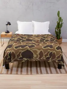 Duck Camo The Velveteen Plush Blanket