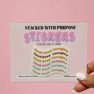 Think Good Thoughts Sticker