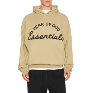 Fear of God ESSENTIALS Training 90's Hoodie in Faded Dune
