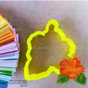 Tropical Hibiscus Cookie Cutter