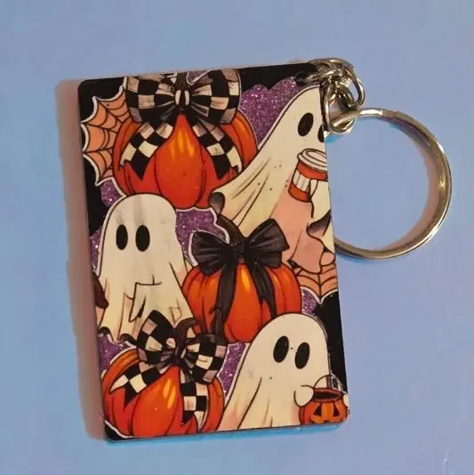 Pumpkin Ghost - rectangle