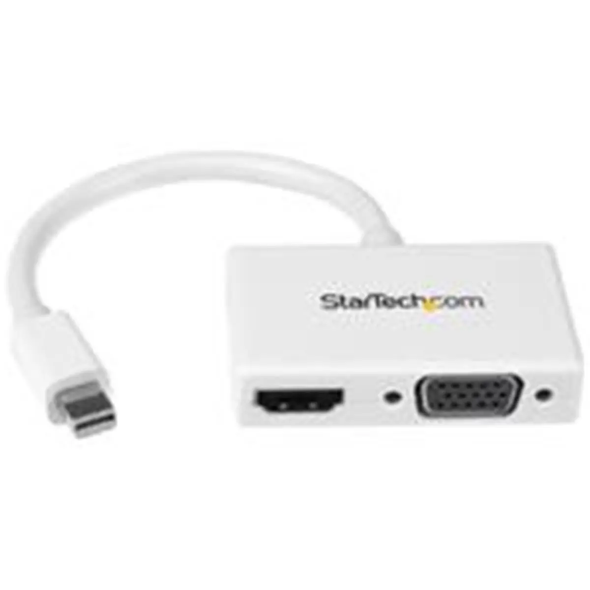 212 MAIN Portable 2-in-1 Mini DisplayPort to HDMI/VGA Out Connector Accessories, Plug-and-Play A-V Adapter for Computers