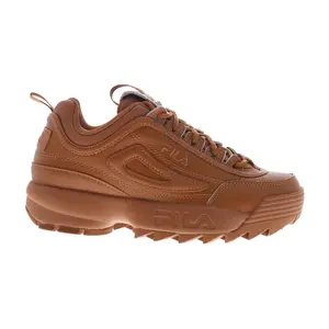 Fila Disruptor II Premium 5XM01807-200 Womens Brown Lifestyle Sneakers Shoes