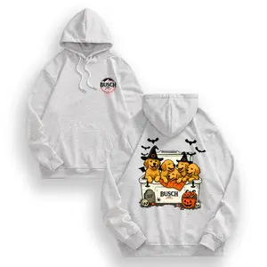 Golden Retriever Beer Hoodie Cozy Hoodie for Men and Women Menswear Sweatshirts Tops with Halloween Design Casual Womenswear Everyday Pullover Fit Fitted Grey Long Sleeve hoodies men fall outfits 2000s outfits y2k clothing streetwear outfits men