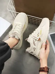Men's Mesh Dad Shoes | Breathable Platform Thick Sole Casual Fashion Sneakers | Versatile Street Style