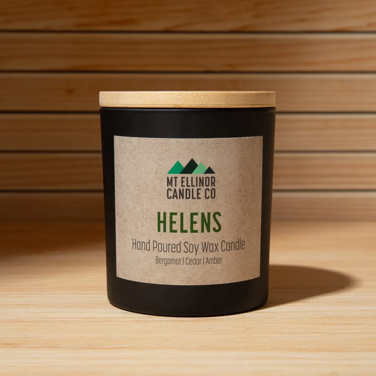 Helens Candle | Bergamot, Cedar, Amber | Gift Birthday Bedroom 36 Hours