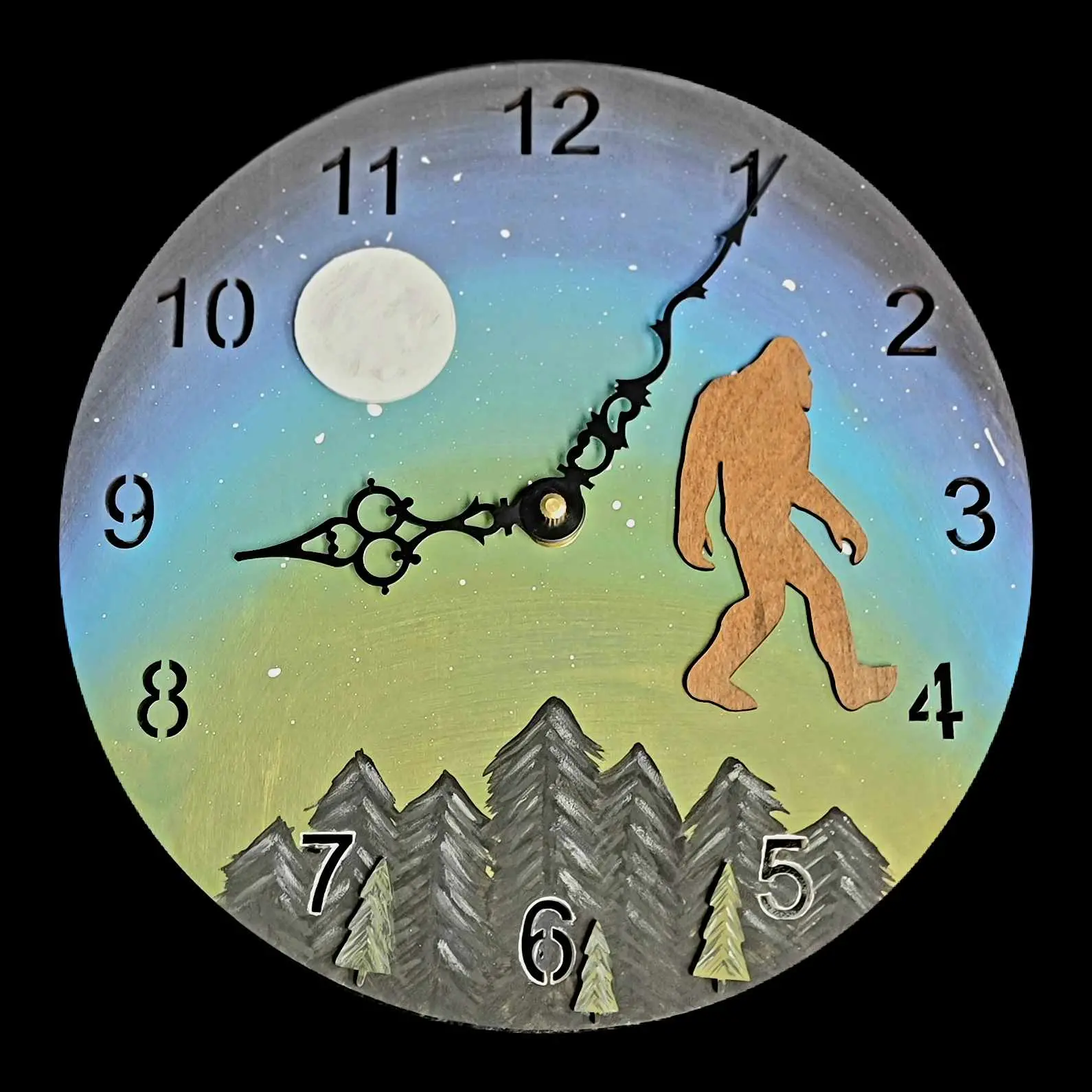 Bigfoot Clock