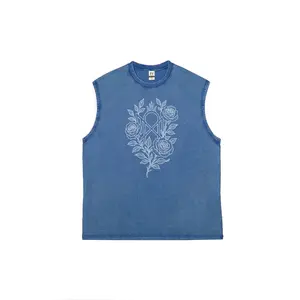 Retro Sleep Token Flowers Shirt, Sleep Token Tank Top, Sarcastic Tank Top, Vintage Cotton Sleeveless Top, Super Soft Pre-Shrunk T-shirt for Summer