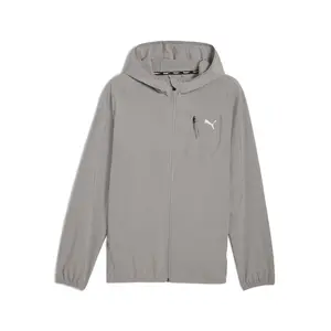 PUMA Mens Flex Woven Jacket Athletic Outerwear Casual - Grey
