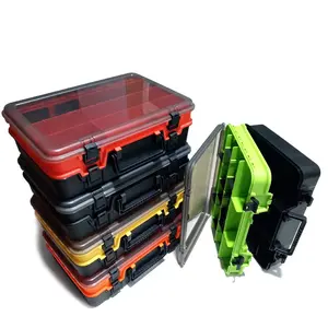 Large Dual-Layer Lure Box, Waterproof and Durable, Fish Bait Storage Container, Fishing Gear Tool, Ideal for Anglers