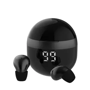 Mini Wireless Bluetooth Earphones, In-Ear, Dual Ear, for Sleep and Sports, High-Quality Sound, Ultra-Small and Invisible