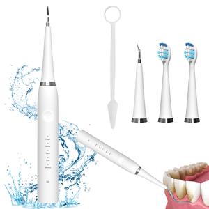 Plaque/Tartar Remover for Teeth, Oral Care, Waterproof Teeth Cleaning Kit with Brushtooth & Adjustable Modes Dental Scaler Oral Care for Women Men Humen Pet Cat Dog