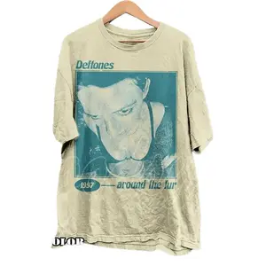 [SALE OFF 25%] Vintage Deftones T-Shirt, Deftones Vintage Unisex Shirt, graphic tee Casual Clothing