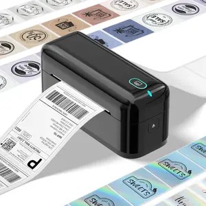 Thermal Label Printer RealWriter RW402B, 4x6 Shipping Label Printer for Small Business, Compatible with Android,  and Windows, , Chromebook, Ebay, USPS, FedEx, Shopify