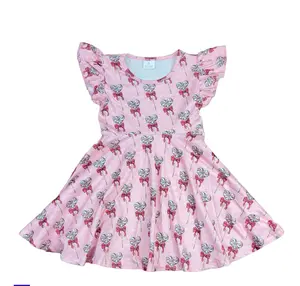 Valentine Lollipop Milk Silk Twirl Dress