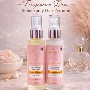 Liza’s beauty line Luxe Shine Hair Perfume Duo”