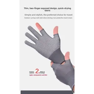 Cycling Gloves for Men Women Touchscreen Summer Lightweight Breathable Anti-Slip UV Protection Half Finger Gloves Outdoor Sports