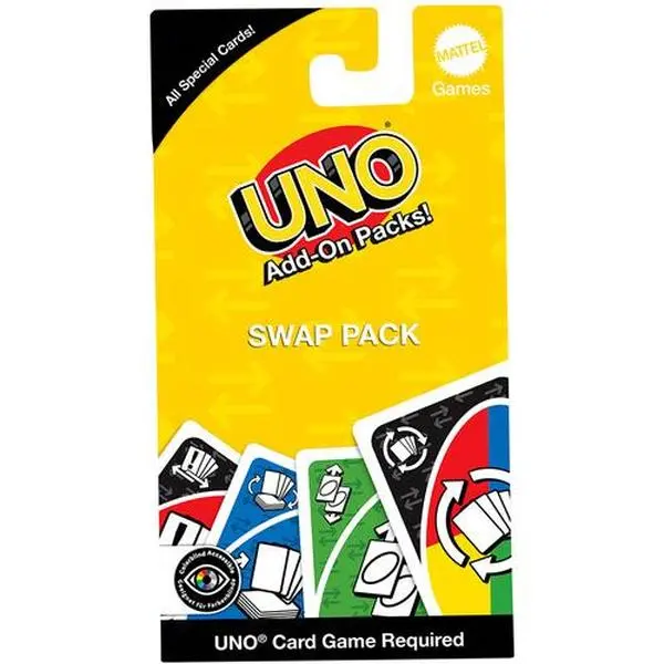 UNO Swap Pack Add-On Collectible Tabletop Card Deck - Gifts for Card Game Lovers, Gift For Card Game Lovers