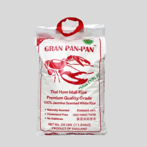 GRAN PAN-PAN JASMINE RICE 20LBS