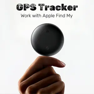 GPS Tracker for Car Mini Tracking Device with Weatherproof Magnetic Case No Monthly Fee Best Hidden GPS Trackers Anti-lost Device Works with Apple Find Real-time Wireless Key Finder - Android