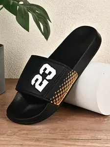 Men's Sneaker Slippers, Durable Thick Eva Sole, Lightweight Casual Home Outdoor Shoes, Simple Colorblock Design, Summer Beach & Leisure Large Size