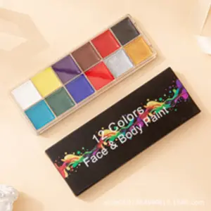 Twelve Color Oil Paint Set, Vibrant Colors for Artistic Expression, Ideal for Artists and Beginners, Perfect for Canvas Painting