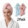 Quick-Dry Microfiber Hair Towel Wrap, Upgraded Longer & Wider 11 x 31.5 in, Super Absorbent Fast Drying Hair Towel for Long & Thick Hair, #HomeEssentials #TikTokShopBackToSchool