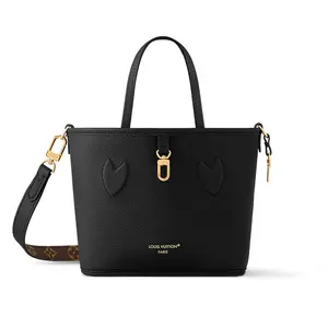 Louis Vuitton Neverfull Inside Out BB Leather Reversible Tote With Adjustable Strap For Women