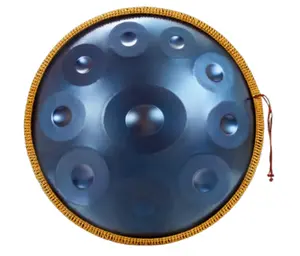 Stainless steel pure hand for beginners ethereal Blue 10 tone 22inch handpan drum