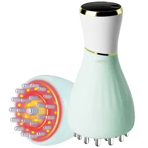 FEEJOY Handheld Full Body Comfort Massager with Heat Vibration 4 Modes 12 Levels Adjustable Intensity Multi-Mode Relaxing Tool for Self-Care